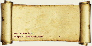 Isidora Jovičić vizit kartica